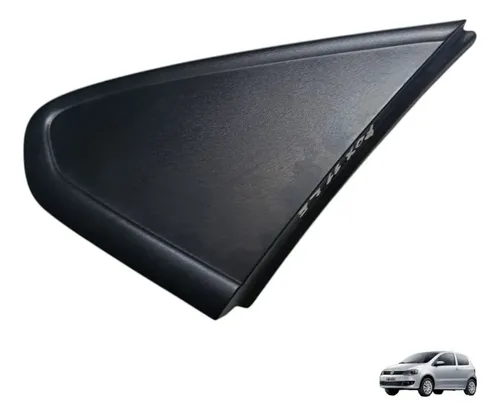 Moldura Retrovisor Diant Esquerdo Vw Fox 1.0 2011 Original Preto — foto 1 de 5