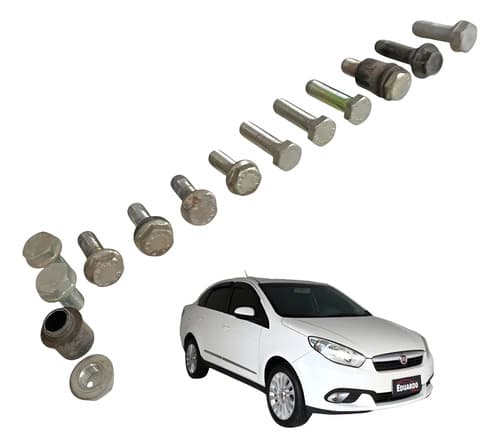 Parafusos Cinto Grand Fiat Siena 2014 — foto 1 de 6