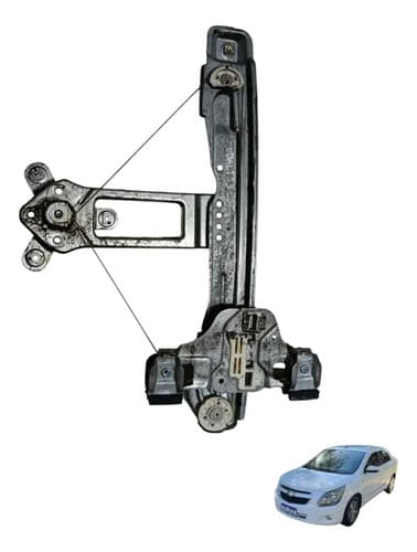 Máquina Vidro Manual Tras Dir Gm Cobalt Lt 1.8 2013/2019 — foto 1 de 5