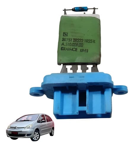 Resistência Ventilação Interna Ar Citroën Xsara Picasso 2011 — foto 1 de 7