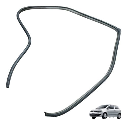 Borracha Vidro Tras Dir Toyota Corolla Seg 1.8 16v 2007 — foto 1 de 6