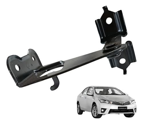 Suporte Fixação Banco Traseiro Direito Corolla 2.0 2014/15 Preto — foto 1 de 6