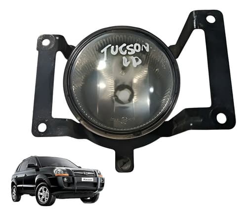 Farol Milha Direito Hyundai Tucson 2008 A 2013 Transparente — foto 1 de 7