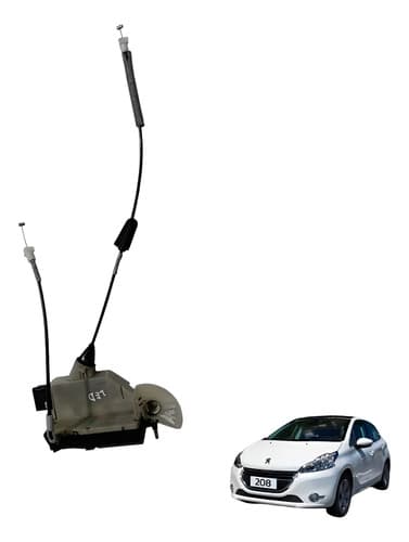 Fechadura Porta Dianteira Esq Peugeot 208 1.5 2014/2015 — foto 1 de 5