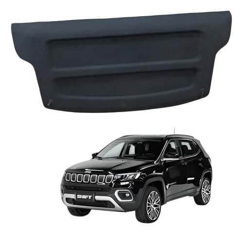 Tampão Bagagito Jeep Compass 2022/2023 Preto — foto 1 de 6