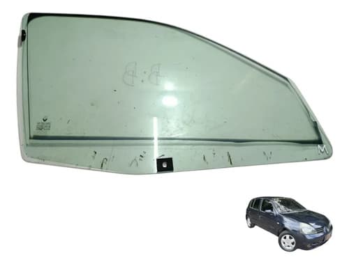 Vidro Porta Dianteira Direita Renault Clio 1.6 2006 Original — foto 1 de 6