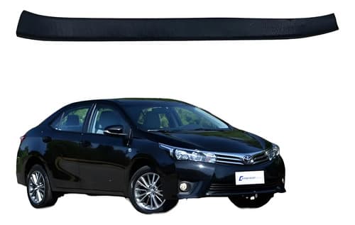 Acabamento Soleira Dianteira Esquerda Toyota Corolla 2014/15 Preto — foto 1 de 6