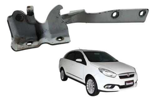 Braço Dobradiça Direita Capo Fiat Grand Siena 2014 — foto 1 de 6