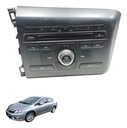 Rádio Cd Player Honda Civic 2.0 2014 Lxr — foto 1 de 6