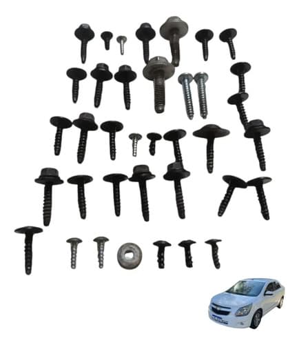 Kit Porca Parafuso Painel Gm Cobalt Lt 1.8 2013/2019 — foto 1 de 5