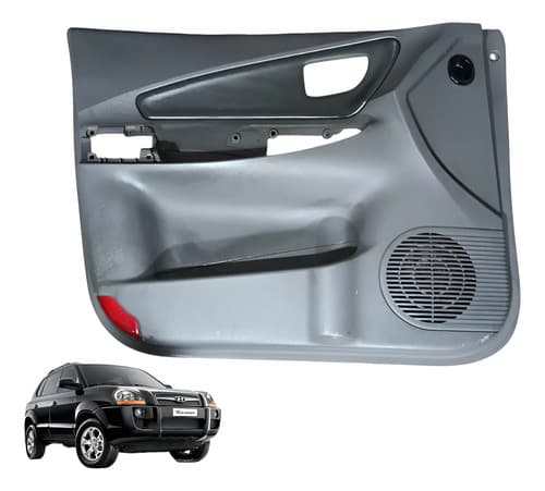 Forro Porta Dianteira Esquerda Hyundai Tucson 2008 A 2013 Cinza — foto 1 de 7