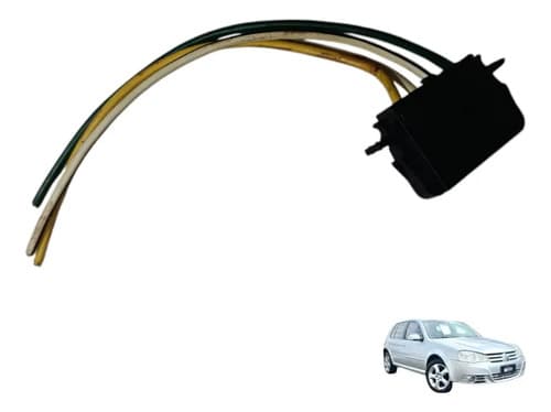 Plug Conector Tras Esq Caixa Evaporadora Vw Golf 1.6 2008 — foto 1 de 5