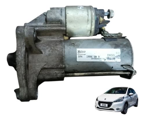 Motor De Arranque Peugeot 208 2014 — foto 1 de 6