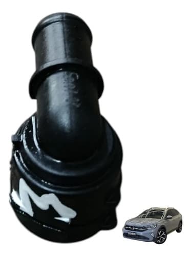 Flange Conexão Mangueira Ar Quente Vw Nivus 1.0 Tsi 2023 — foto 1 de 5