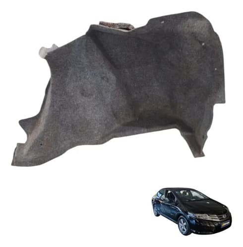Forro Lateral Direito Porta Malas Honda City 2009 A 2013 — foto 1 de 6