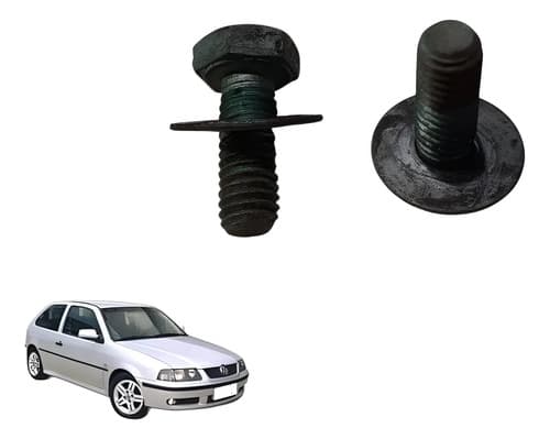 Par Parafusos Fechadura Porta Malas Vw Gol G3 2004 — foto 1 de 7