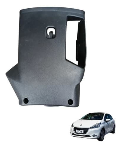 Moldura Inferior Coluna Direção Peugeot 208 2014/15 — foto 1 de 6