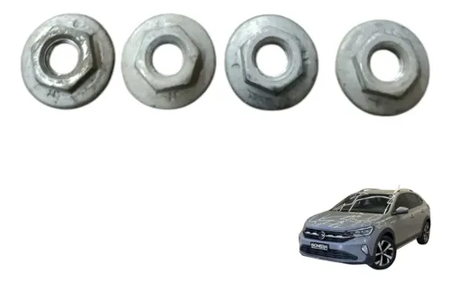 Kit Parafuso Porca Travessa Escapamento Vw Nivus 2023 — foto 1 de 5