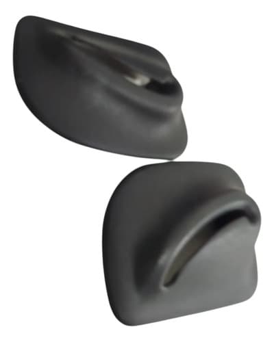 Par Capa Cinto Traseiro Volkswagen Gol 2 Portas 2005 Preto — foto 1 de 6