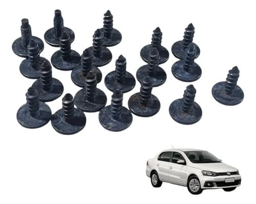 Parafusos Para-barro Traseiro Voyage Original 2013 A 2016 — foto 1 de 5