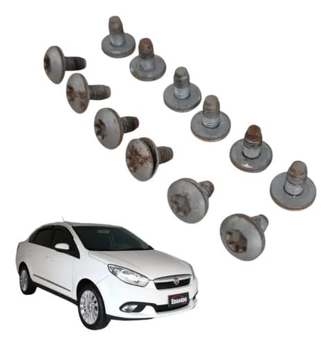 Parafuso Fechadura Porta Grand Fiat Siena 2014 — foto 1 de 5