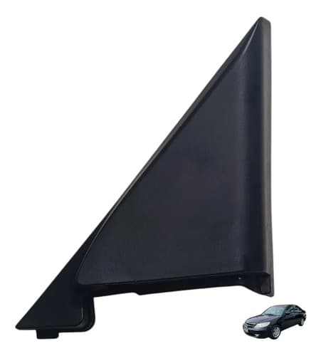 Moldura Inteira Retrovisor Direito Honda Civic Lx 1.7 2005 — foto 1 de 6