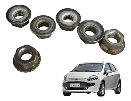 Porca Parafusos Coletor Fiat Punto 1.4 Atractive 2012/2014 — foto 1 de 6