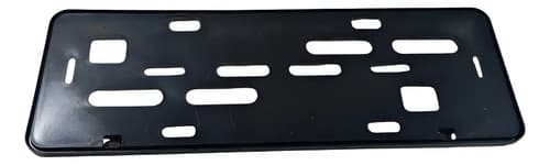 Acabamento Suporte Placa Fiat Punto 2012 A 2014 Preto — foto 1 de 6
