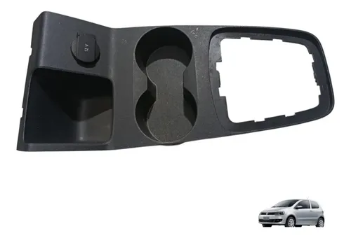 Moldura Console Central Porta Copos Vw Fox 1.0 2010/2011 — foto 1 de 6