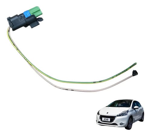 Plug Conector Botão Tampa Traseira Peugeot 208 2014/15 — foto 1 de 5