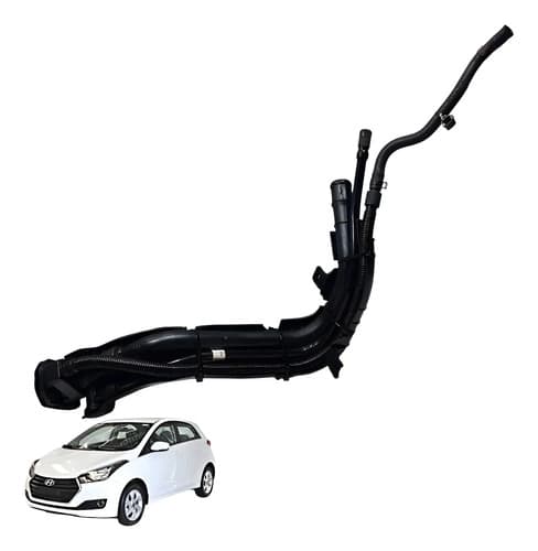 Gargalo Tanque Combustível Hyundai Hb20 Hatch 2013 A 2019 Preto 2016 — foto 1 de 7