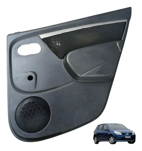 Forro Porta Traseira Dir Renault Sandero 1.6 2010/11 — foto 1 de 6