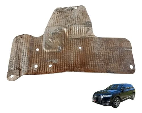 Defletor Protetor Térmico Lado Esquerdo Audi Q7 3.0 V6 2016 — foto 1 de 6