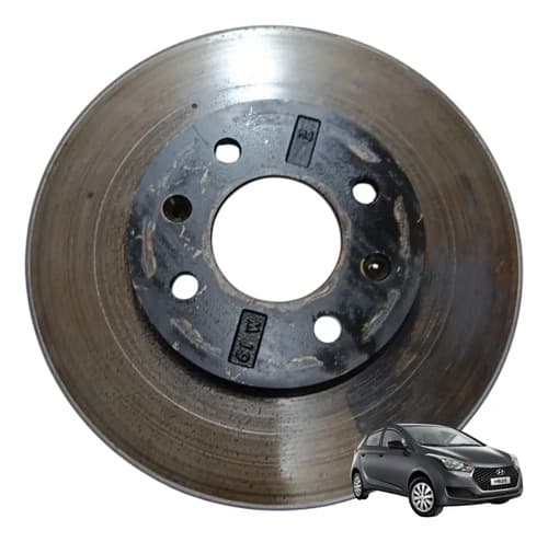 Disco De Freio Dianteiro Ventilado Hyundai Hb20 1.6 2017 — foto 1 de 6