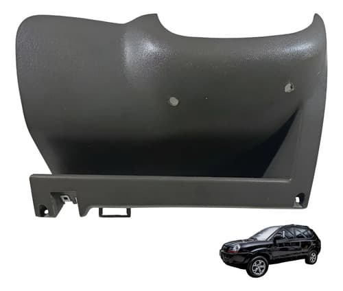 Acabamento Inferior Painel Hyundai Tucson 2007 A 2013 Cinza — foto 1 de 6