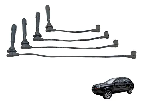 Kit Cabo Vela Bobina Hyundai Tucson 2.0 Gasolina 2007 A 2013 Pre4o — foto 1 de 7