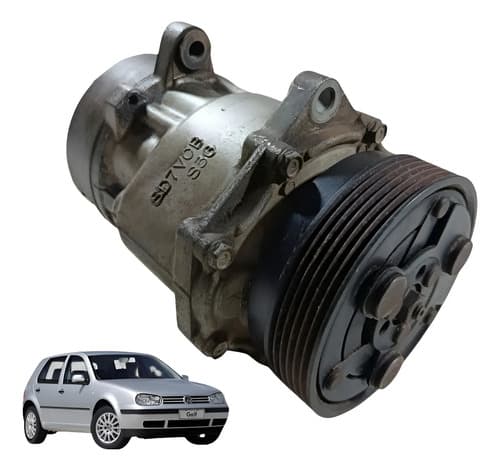 Compressor Ar Condicionado Vw Golf Sapão 1.6 2002 A 2006 — foto 1 de 8