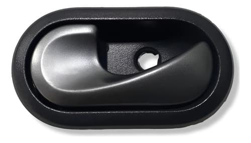 Maçaneta Interna Tras Esquerda Renault Sandero 08/13 Detalhe Preto Dianteira/traseira — foto 1 de 7