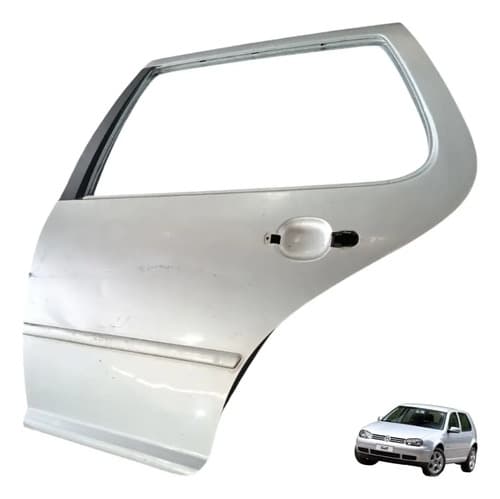Porta Traseira Esquerda Volkswagen Golf 1.6 2007/2008 Traseira Esquerdo — foto 1 de 6