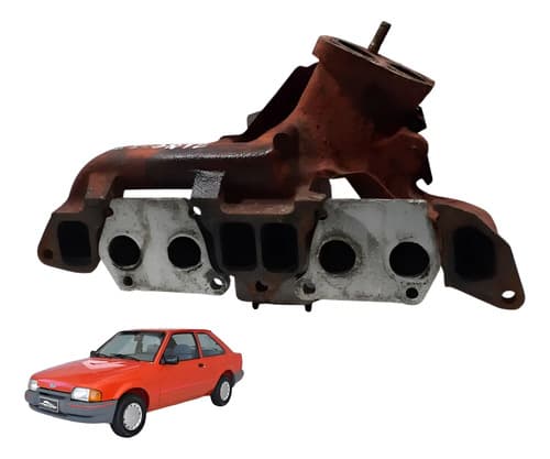Coletor De Admissão E Escape Ford Escort Hobby Cht 93 96 — foto 1 de 7