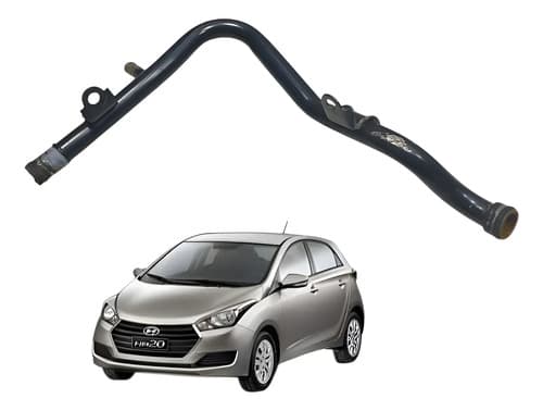 Tubo Cano Água Refrigeração Motor Hyundai Hb20 1.0 2016 — foto 1 de 6