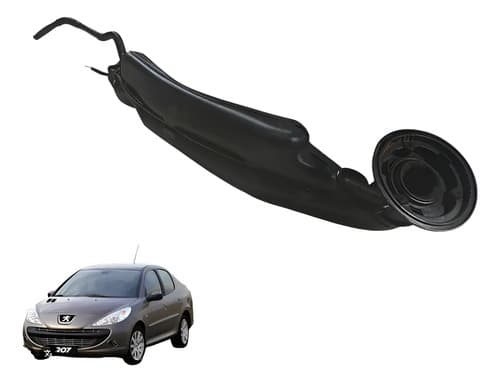 Gargalo Tanque Combustível Peugeot 207 Passion 2008 A 2010  Preto 2009 — foto 1 de 7