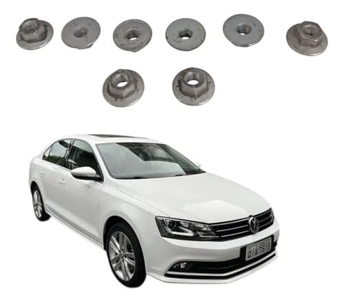 Porca Proteção Escape Volkswagen Jetta Tsi 2016 — foto 1 de 5
