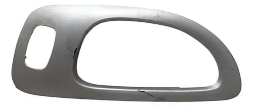 Moldura Maçaneta Interna Traseira Esquerda Peugeot 307 03/12 Cinza Traseira — foto 1 de 7