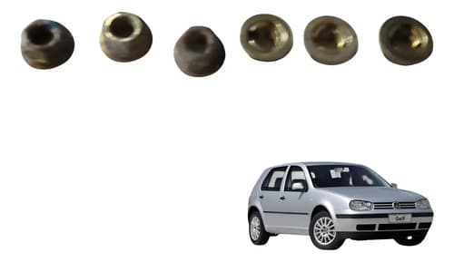 Jogo Porca Pedal De Freio Volkswagen Golf 2002 — foto 1 de 5