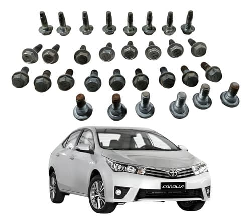 Parafusos Dobradiça Porta Toyota Corolla 2014/2015 — foto 1 de 6