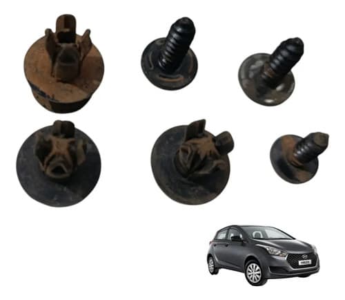 Kit Parafuso Para-choque Traseiro Hb20 2017 — foto 1 de 4