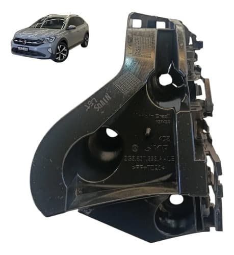Guia Parachoque Traseiro Esquerdo Vw Nivus 1.0 Tsi 2023 — foto 1 de 6