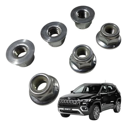 Porca Pedal Freio Jeep Compass 1.3 Turbo Flex 2022 — foto 1 de 5