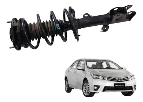 Amortecedor Dianteiro Lado Esquerdo Toyota Corolla 2.0 2014 — foto 1 de 5